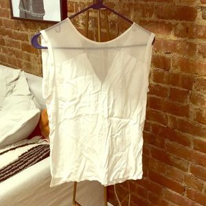White Sandro Blouse